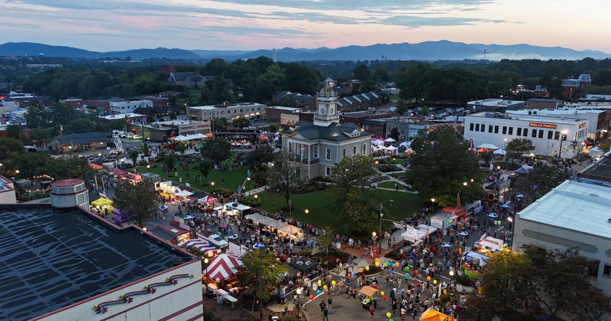 Downtown Morganton, North Carolina